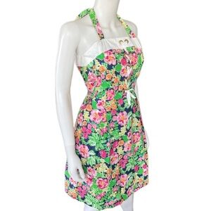 LILLY PULITZER Toni Mini Dress Garden Print